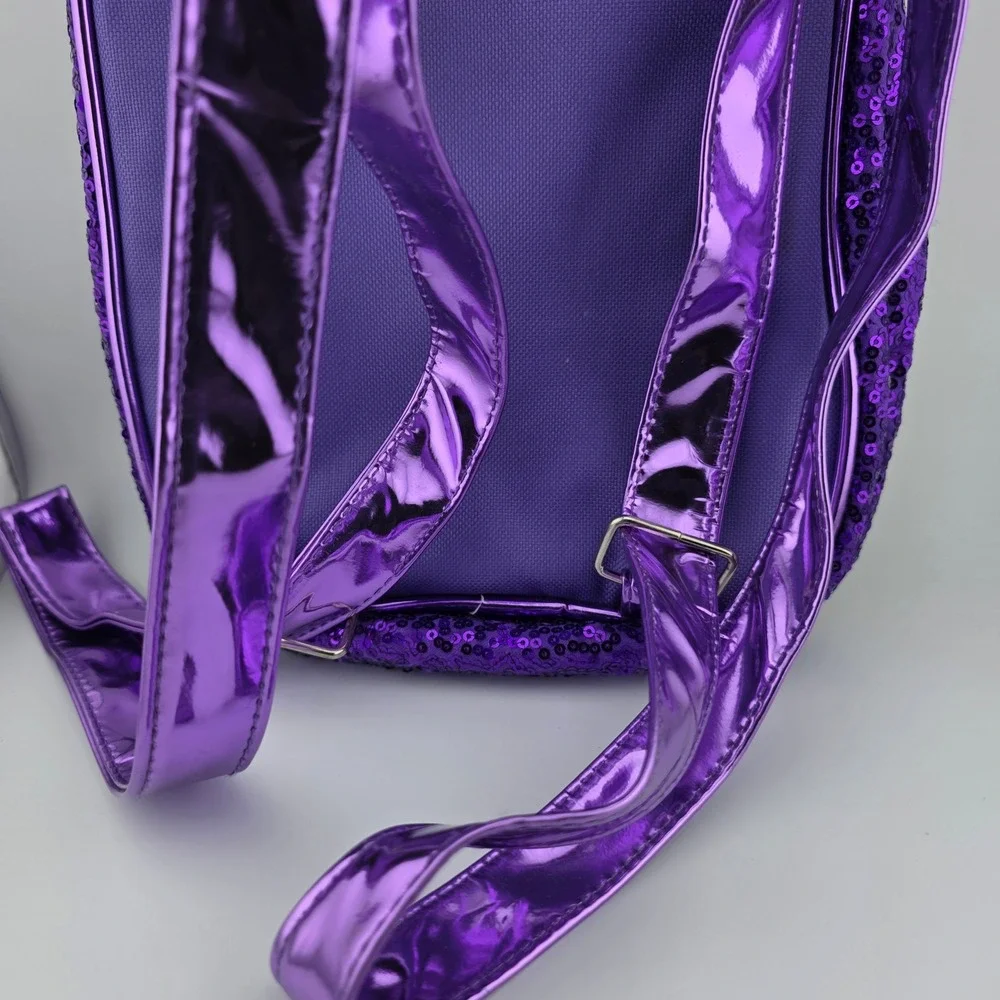 Disney Wish Sequin Mini Backpack Asha Star Valentino Purple‎